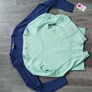 Ophelia Roe sweaters, lot of 2